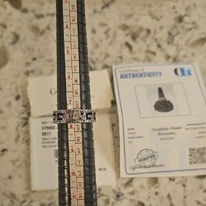 GUCCI 925 Silver Ring with Intricate Design With COA